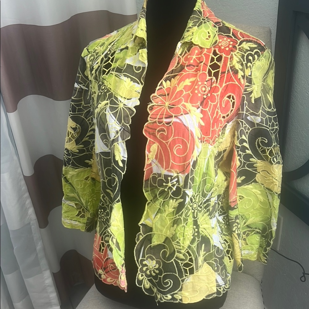 Chicos ladies jacket size 1. Small